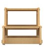 Maroon Apricot Kids Stool in Natural Colour