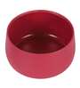 Maroon Bowl Textured Planters Set of 2