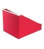 Red & White Solid Canvas  Foldable Cloth Organiser