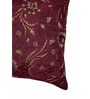 Maroon Textured Chanderi Silk 18 x 12 Inches Embroidered Cushion Cover