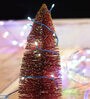 Maroon Artificial Mini Christmas Tree Showpiece