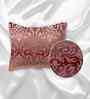 Maroon Cotton 27x18 Inches Pillow Covers (Set of 2)