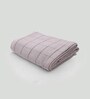 Purple Banana Double Cloth Checkered 300 GSM Bath Towel
