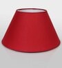 Maroon Cotton Lamp Shade