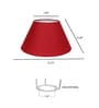 Maroon Cotton Lamp Shade