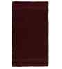 Maroon Cotton Printed 300 GSM Bath Towel (1 Pc)
