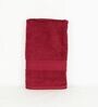 Maroon Cotton Solid  500 GSM Bath Towel (1Pc)