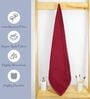 Maroon Cotton Solid  500 GSM Bath Towel (1Pc)