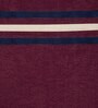 Maroon Cotton Solid 380 GSM Bath Towels (Set of 2)