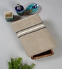 Maroon Cotton Solid 380 GSM Bath Towels (Set of 2)