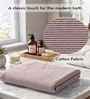 Maroon Cotton Waffle Weave Bath Towel