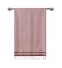 Maroon Cotton Waffle Weave Bath Towel