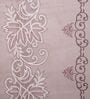 Maroon Floral 400 TC Super King Size Bedsheet with 2 Pillow Covers Luxury Series Collection