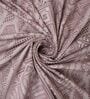 Maroon Floral 400 TC Super King Size Bedsheet with 2 Pillow Covers Luxury Series Collection