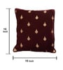 Multicolor Traditional Velvet & Cotton 16 x 16 Inches Cushion Cover