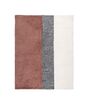 Maroon Geometric Hand Tufted 9 Ft X 6 Ft  Dhurrie