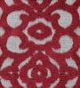 Maroon Traditional Microfibre 19x27 Inches AntiSkid (Set of 2) Bath Mats