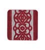 Maroon Traditional Microfibre 19x27 Inches AntiSkid (Set of 2) Bath Mats