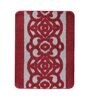 Maroon Traditional Microfibre 19x27 Inches AntiSkid (Set of 2) Bath Mats