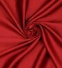Maroon lightweight Satin Solids 8ft Light Filtering Rod Pocket Long Curtains (2 Pcs)