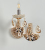 Kiana Maroon Glass Wall Sconces