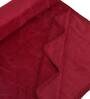 Maroon Microfiber Solid 400 GSM 3 Pcs Bath Towels 
