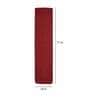 Maroon Microfibre 71 x 18 Inches Machine Made Floor Runner