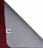 Maroon Microfibre 71 x 18 Inches Machine Made Floor Runner