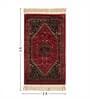Maroon Persian 2x3 Feet Machine Made Runner