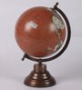 Maroon Plastic Geographical Map Table Globe