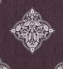 Maroon Traditional Polyester (1Pc) Seater Sofa Cover