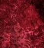 Maroon Polyester Solid 350 GSM Single Bed Quilt