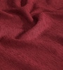 Maroon Polyester Solid 5ft Room Darkening Eyelet Window Curtain
