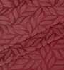 Maroon Solid Polyester 5 Ft Semisheer Eyelet Window Curtains (Set of 2)