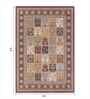 Maroon Polypropylene Antistatic 120X170Cm Carpet With Cotton Backing
