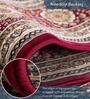 Maroon Polypropylene Antistatic 160X230Cm Carpet With Cotton Backing