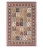Maroon Polypropylene Antistatic 160X230Cm Carpet With Cotton Backing