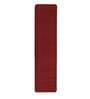 Maroon Polypropylene 118 x 24 Inches Machine Made Floor Runner
