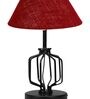 Maroon Shade Table Lamp With Shade Table Lamp With Iron Base