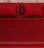 Maroon Traditional 1000 TC Cotton King Sized Bed Sheets with 2 Pillow Covers
