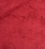 Maroon Solid 400 GSM Microfiber Bath Towel
