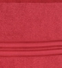 Maroon Solid 500 GSM Cotton Towel Sets (Set of 4)