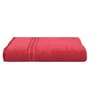 Maroon Solid 500 GSM Cotton Bath Towel