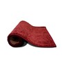 Maroon Solid Microfibre 24x16 Inches Anti Skid 2 Bathmat