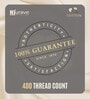 Burgundy Solid 400 TC  Cotton Satin King Bedsheet With 2 Pillow Covers
