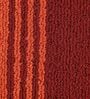 Maroon Geometric Polypropylene 24x16 Inches AntiSkid Bath Mat
