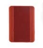Maroon Geometric Polypropylene 24x16 Inches AntiSkid Bath Mat