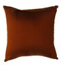 Maroon Traditional Fabric 16 x 16 Inches Cushion Cover