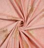 Maroon Velvet Abstract 5 Foot Ring Top Window Curtain