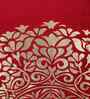 Maroon Velvet Abstract 12X12 Inches Cushion Covers (Pack of 5)